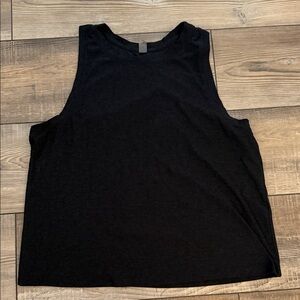 Beyond Yoga Charcoal muscle tank top
